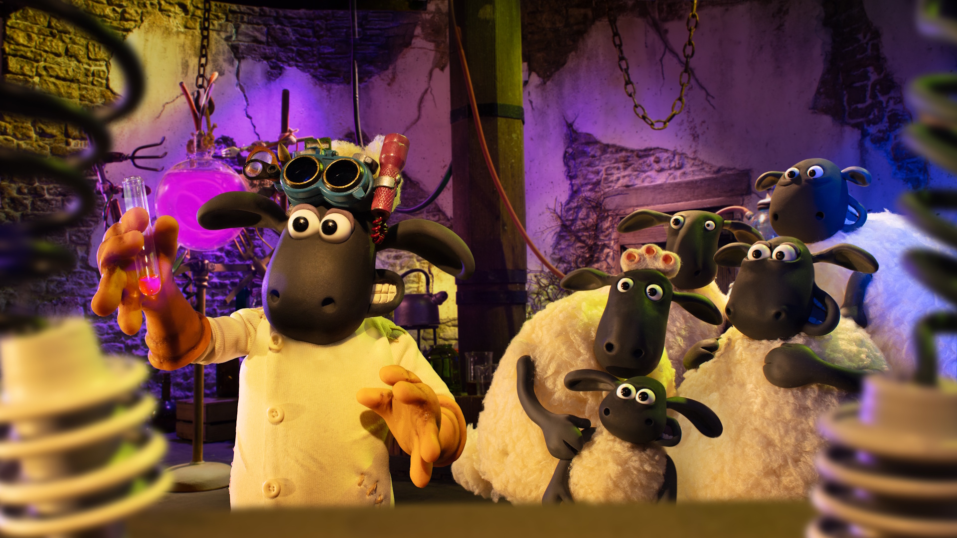 Fåret Shaun och monstret från bondgården